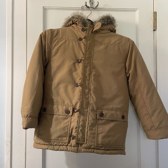 Gymboree Other - Gymboree Full-Zip Parka Jacket, Size 7-8 Fleece Lined hooded